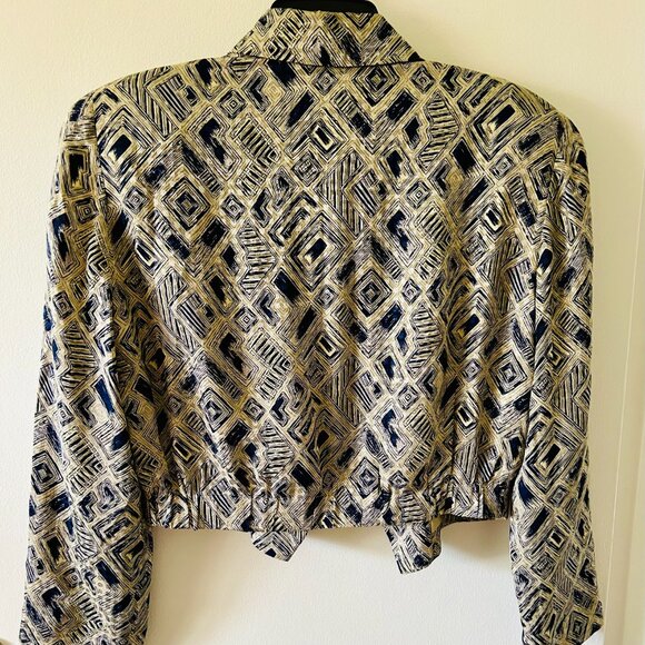 Anne KleinII Bolero Style Silk Jacket - Picture 2 of 4